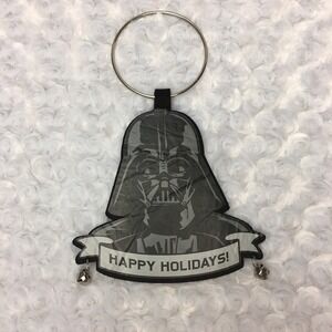 Star Wars Darth Vader Happy Holidays Door Knob Hanging Ornament‎ with 2 Bells